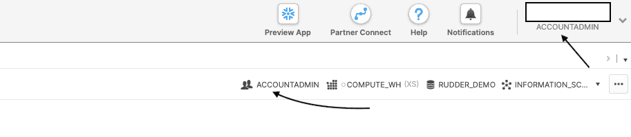 Snowflake account admin role